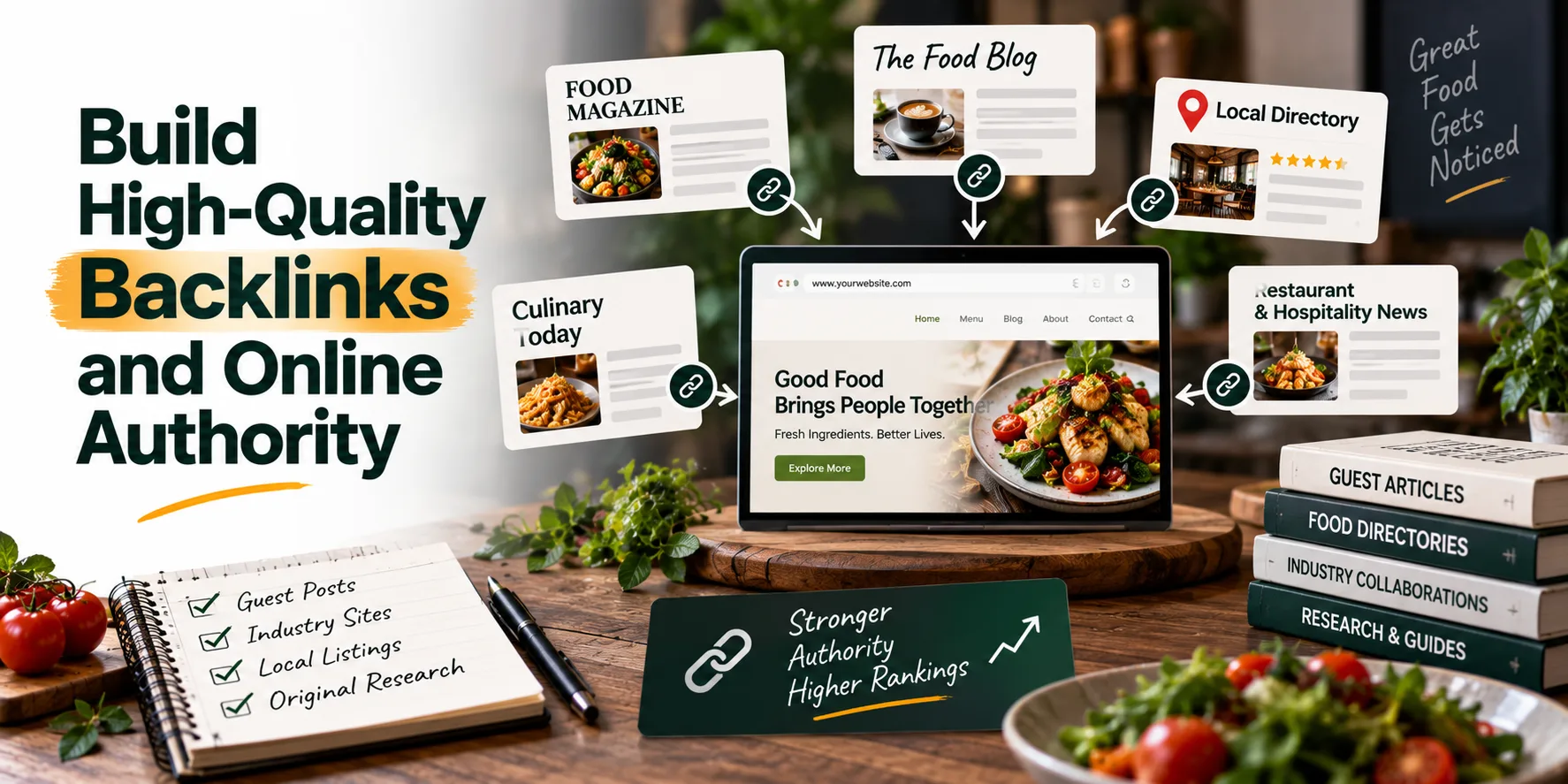 Build High-Quality Backlinks and Online Authority
